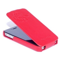 Чехол HOCO для iPhone 4s/4 - HOCO Leather Case Earl Fashion Red