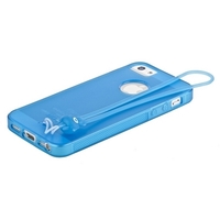 Чехол HOCO Classic TPU crystal case для iPhone 5 Dark blue (Синий)