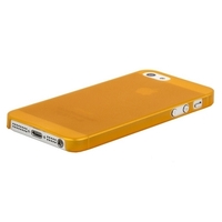 Накладка супертонкая для iPhone 5 оранжевая (orange)