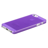 Накладка супертонкая для iPhone 5 фиолетовая (purple)