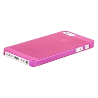 Накладка супертонкая для iPhone 5 розовая (rose red)