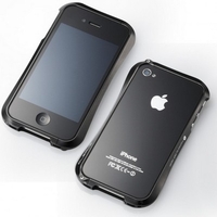 Бампер алюминиевый Deff CLEAVE Bumper для iPhone 4s/4 черный