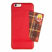 Накладка Ozaki O!coat 0.3 + Pocket для iPhone 6 4.7" - Red OC559RD