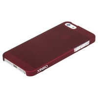 Накладка пластиковая XINBO для iPhone 5 бордовая (wine red)