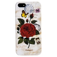 Накладка Goegtu для iPhone 5 (вид 12) крупная роза
