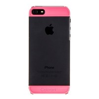 Накладка Colorant для iPhone 5s 5 - C2 Case Clear Pink 7302
