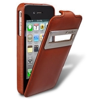 Чехол Melkco для iPhone 4s/4 Leather Case Jacka ID Type (Vintage Brown)