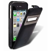 Чехол Melkco для iPhone 4s/4 Leather Case Jacka ID Type (Vintage Black)
