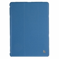 Чехол Jisoncase PU для iPad 5 Air цвет голубой JS-I5D-09T40