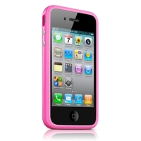Бампер для Apple iPhone 4/4s Pink (розовый) ОРИГИНАЛ
