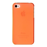 Накладка пластиковая XINBO  для iPhone 4s/4 оранжевая