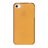 Накладка пластиковая XINBO  для iPhone 4s/4 коричневая