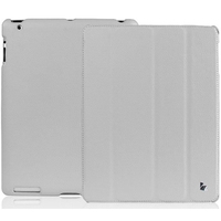 Чехол Jisoncase для iPad 2 серый с логотипом