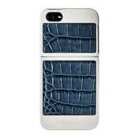 Чехол Colorant для iPhone 5s 5 - Classique Slider Case Blue Crocodile 7421
