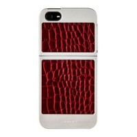 Чехол Colorant для iPhone 5s 5 - Classique Slider Case Red Crocodile 7423