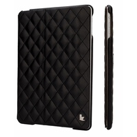 Чехол Jisoncase для iPad 5 Air со стеганым узором черный JS-ID5-02H10