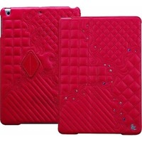 Чехол Jisoncase для iPad 5 Air украшенный стразами розовый JS-ID5-05B