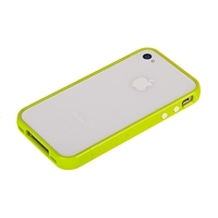 Бампер пластиковый SGP для iPhone 4s/4 зеленый/зеленый