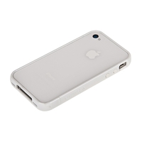 Бампер пластиковый SGP для iPhone 4s/4 белый