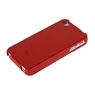 Чехол Fashion для iPhone 4s/4 с откидным верхом красный