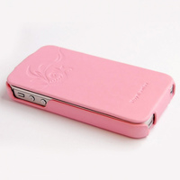Чехол HOCO для iPhone 4s/4 - HOCO Leather Case Earl Fashion Pink