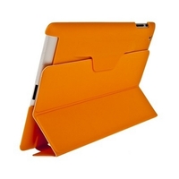 Чехол для iPad 4 3 2 с пластиковой задней частью оранжевый