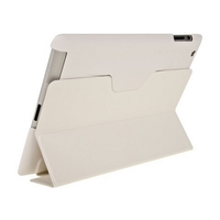 Чехол для iPad 4 3 2 с пластиковой задней частью белый