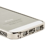 Бампер металлический Newsh для iPhone 5 со стразами серыми
