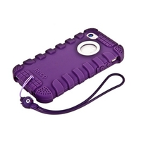 Чехол HOCO для iPhone 4s/4 - HOCO Silica-Gel Protections Case фиолетовый