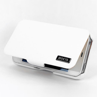 Чехол HOCO для iPhone 4s/4 - HOCO Baron Leather Case White