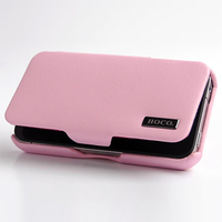 Чехол HOCO для iPhone 4s/4 - HOCO Baron Leather Case Pink