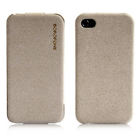 Чехол Borofone для iPhone 4s iPhone 4 - Borofone Discovery Leather Case Grey