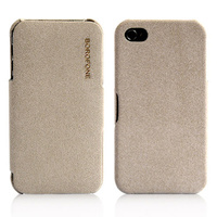Чехол Borofone для iPhone 4s iPhone 4 - Borofone Pilot Leather Case Grey
