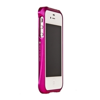 Бампер алюминиевый Deff CLEAVE Bumper для iPhone 4s/4 розовый