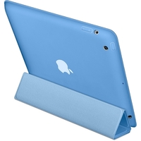 Чехол Apple для iPad 4 3 2 полиуретановый голубой iPad Smart Case - Polyurethane - Blue MD458