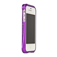 Бампер алюминиевый Deff CLIEAVE для iPhone 4s iPhone 4 фиолетовый 2