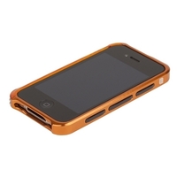 Бампер алюминиевый ELEMEUNT CASE Vapor 4 NEW для iPhone 4s iPhone 4 оранжевый оранжевый
