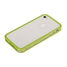 Бампер GRIFFIN для iPhone 4s/4 зеленый с прозрачной полосой