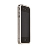 Бампер GRIFFIN для iPhone 4s/4 белый с прозрачной полосой