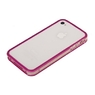 Бампер GRIFFIN для iPhone 4s/4 малиновый с прозрачной полосой