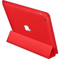 Чехол Apple для iPad 4 3 2 полиуретановый красный iPad Smart Case - Polyurethane - (PRODUCT) RED MD579