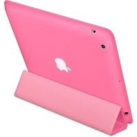 Чехол Apple для iPad 4 3 2 полиуретановый розовый iPad Smart Case - Polyurethane - Pink MD456