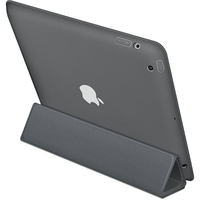 Чехол Apple для iPad 4 3 2 полиуретановый темно-серый iPad Smart Case - Polyurethane - Dark Gray MD454