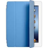 Чехол Apple для iPad 4 3 2 полиуритановый синий - iPad Smart Cover - Polyurethane - Blue MD310