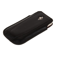Чехол Ferrari для iPhone 4s/4/3Gs/3G кармашек черный