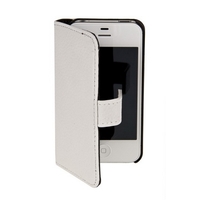 Чехол Fashion для iPhone 4s/4 книжка боковая с застежкой белый