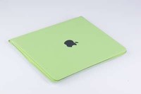 Чехол для iPad 4 3 2 полиуретановый с яблоком салатовый