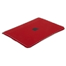 Чехол для iPad 4 3 2 полиуретановый с яблоком красный
