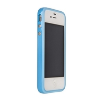 Бампер для Apple iPhone 4s/4 Bumper голубой (Blue) ОРИГИНАЛ
