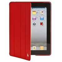 Чехол Jisoncase Executive для iPad 4/ 3/ 2 красный
